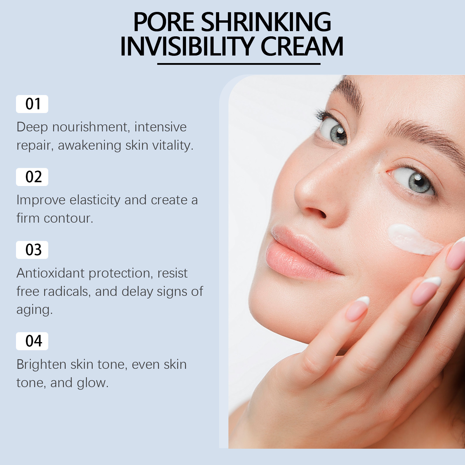 Pore Shrinking Face Cream Larg - Snail Cream Gel review and price